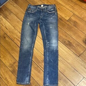 Silver aiko slim Jeans